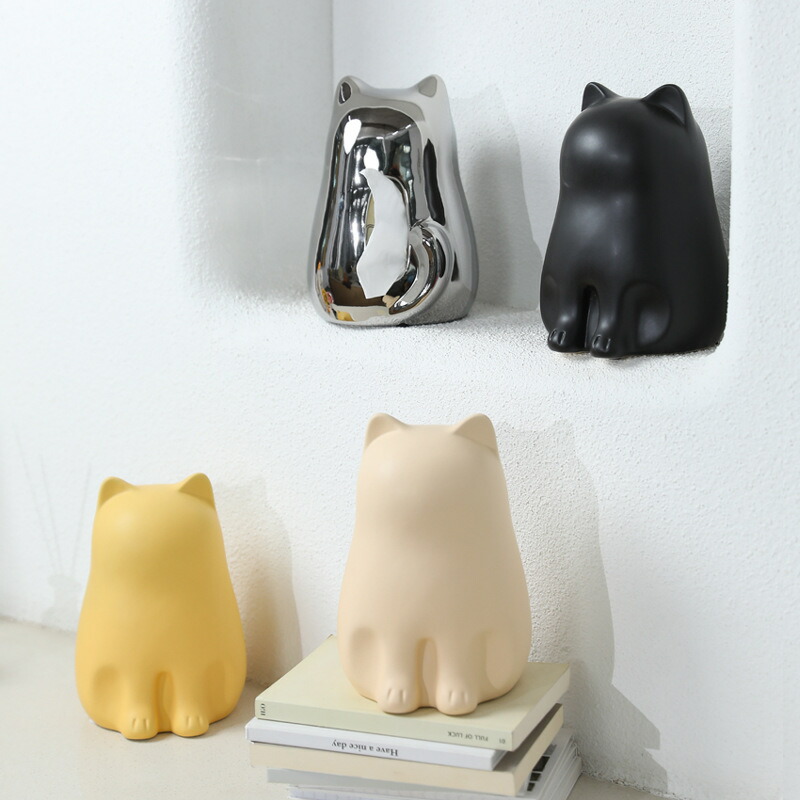 楽天市場】IwaiLoft かわいい猫 ティッシュケース 陶器 ティッシュ