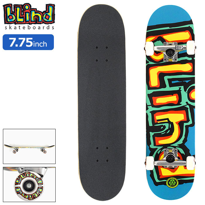 楽天市場】ブラインド BLIND スケボー スケートボード コンプリート
