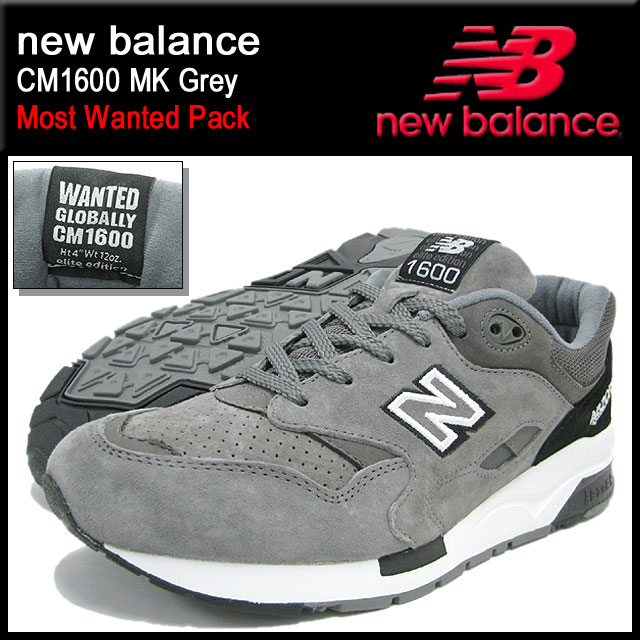 楽天市場】ニューバランス new balance スニーカー CM1600 MK Grey