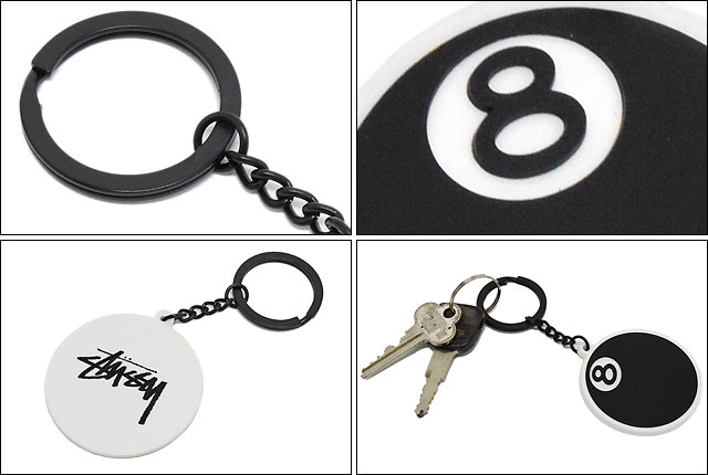 楽天市場】ステューシー STUSSY キーホルダー 8 Ball(stussy Keychain