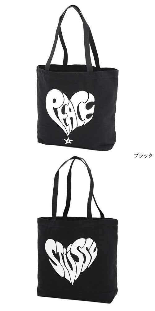 楽天市場】ステューシー STUSSY トートバッグ Peace(stussy tote bag