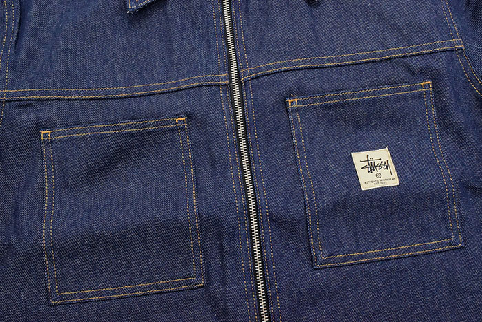 楽天市場】ステューシー STUSSY ジャケット メンズ Denim Zip Up Work