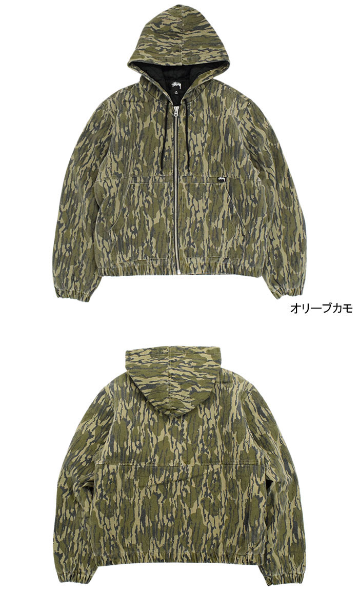 楽天市場】ステューシー STUSSY ジャケット メンズ Mossy Oak
