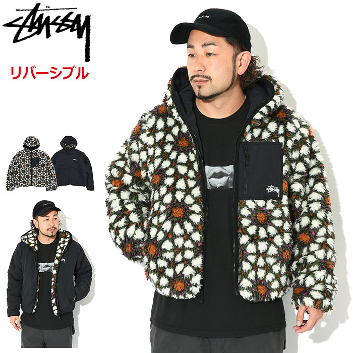 楽天市場】ステューシー STUSSY ジャケット メンズ Pattern Sherpa