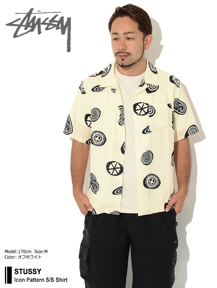 楽天市場】ステューシー STUSSY シャツ 半袖 メンズ Icon Pattern