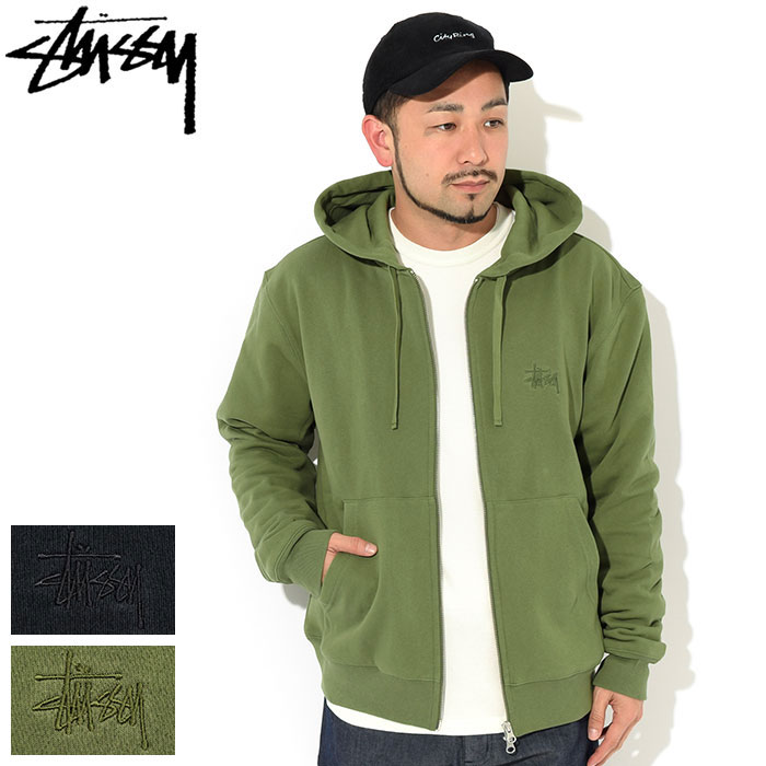 楽天市場】ステューシー STUSSY パーカー ジップアップ メンズ 20HO