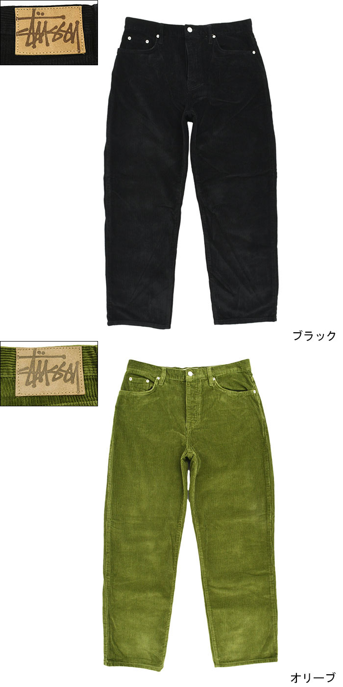 楽天市場】ステューシー STUSSY パンツ メンズ Corduroy Big OL