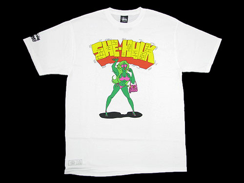 楽天市場】ステューシー STUSSY×MARVEL COMICS×TODD JAMES She Hulk T
