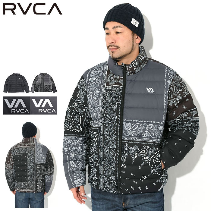 楽天市場】ルーカ RVCA ジャケット メンズ ブリージー パファー ( RVCA