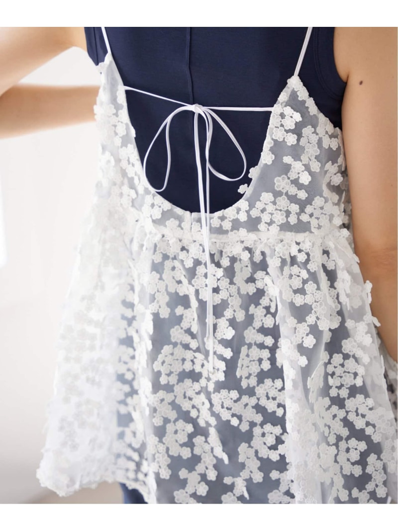 楽天市場】フラワーエンブロイダリー キャミソール IENA イエナ