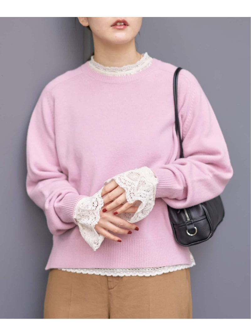 楽天市場】リーフレースブラウス IENA イエナ トップス シャツ