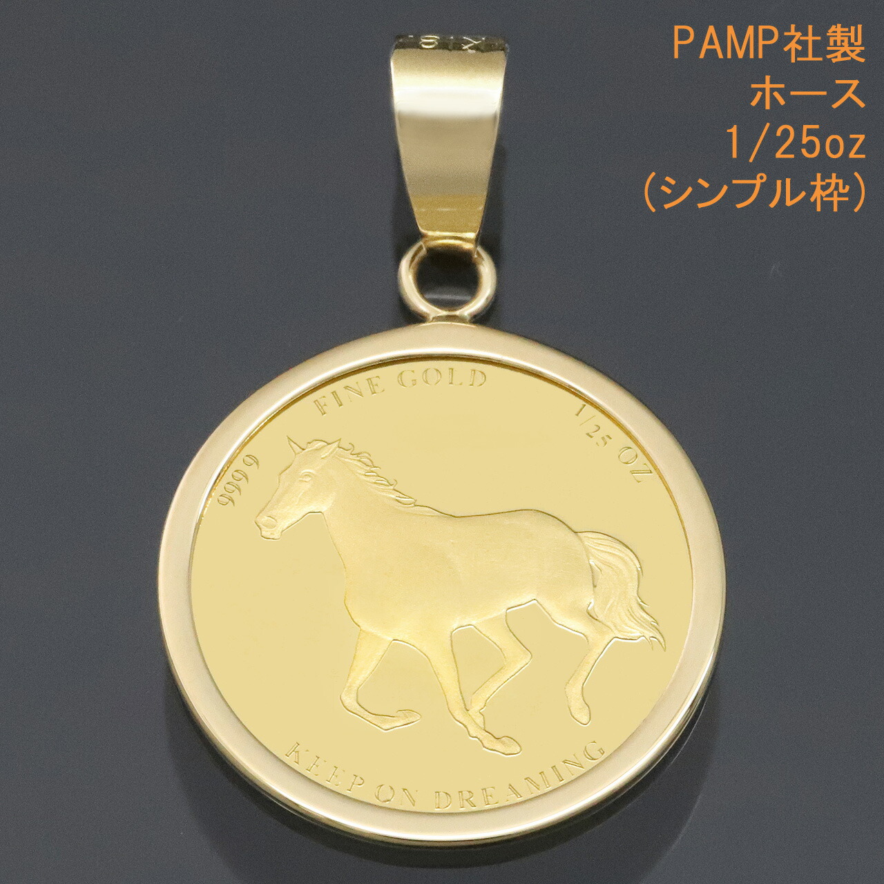 楽天市場】【次回4月入荷予定】 24金 コイン ネックレス ペンダント