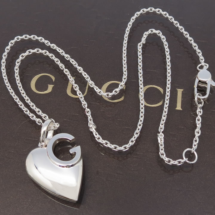 楽天市場】グッチ ネックレス GUCCI ペンダント シルバー アクセサリー
