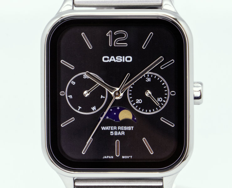 楽天市場】CASIO Collection カシオ コレクション ブラックフェイス