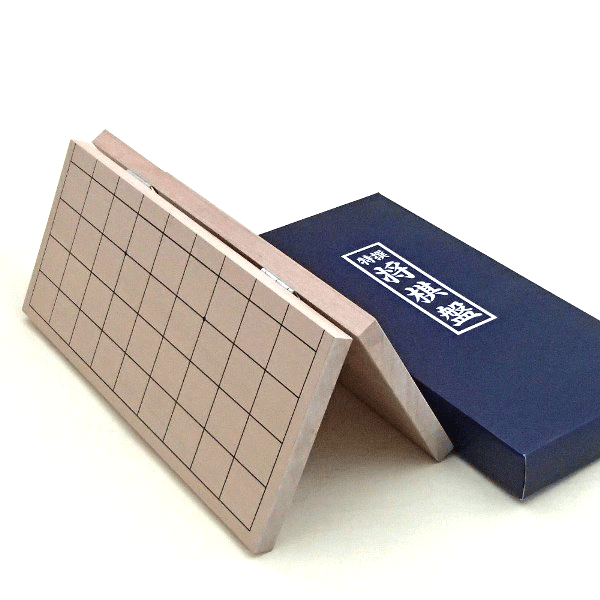 楽天市場】将棋盤セット 新桂4号折将棋盤（木製）と指し心地のある