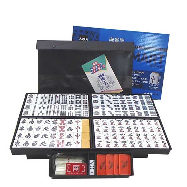 楽天市場】麻雀セット オリジナル牌ストラップ付き 麻雀牌amosスマート
