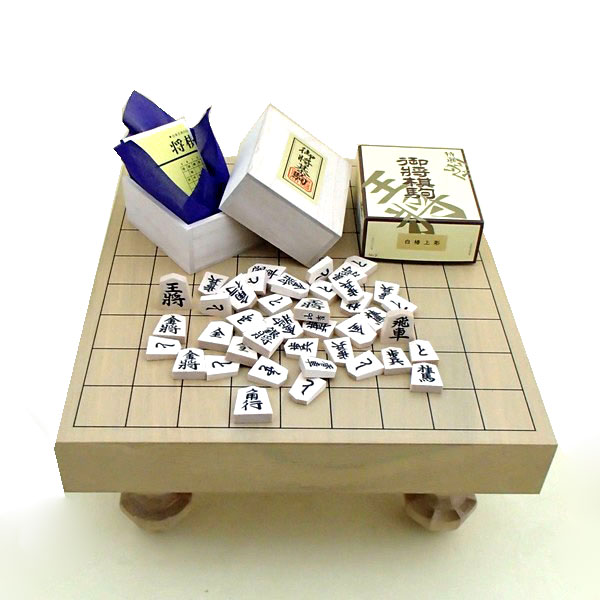 楽天市場】高級将棋盤セット 北海道産 本桂二寸足付将棋盤と山形天童の