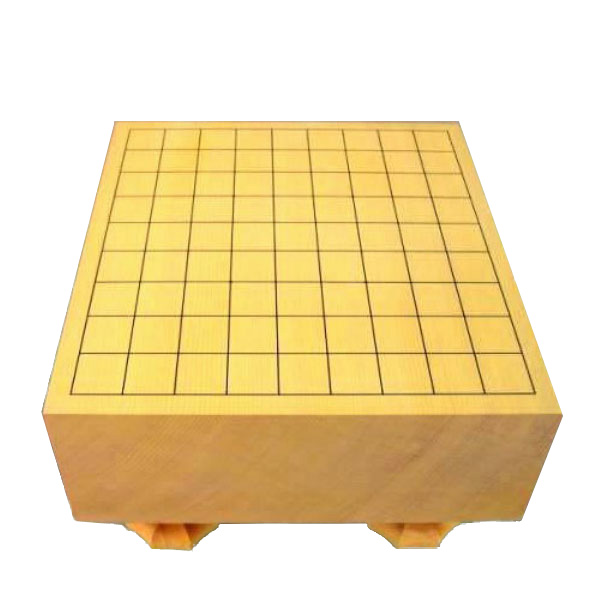 楽天市場】木製将棋盤 新かや4寸足付一枚板将棋盤 安心ランク 松