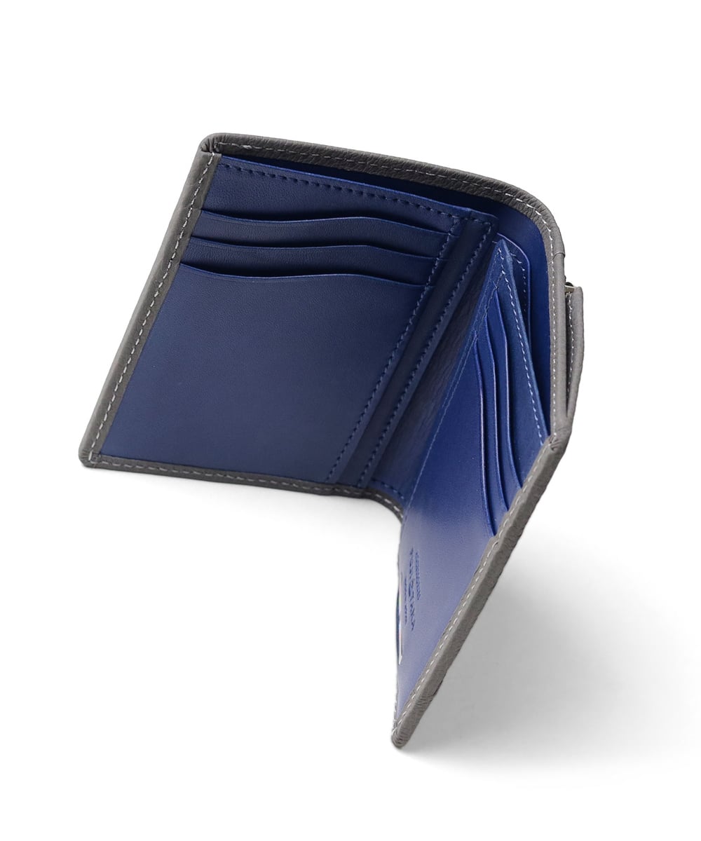 楽天市場】FUJITAKA ACCESSORIES コンパクト 二つ折り財布 カード段6