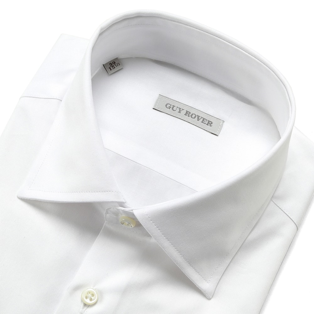 楽天市場】ギローバー GUY ROVER ／ コットンツイルセミワイドカラー