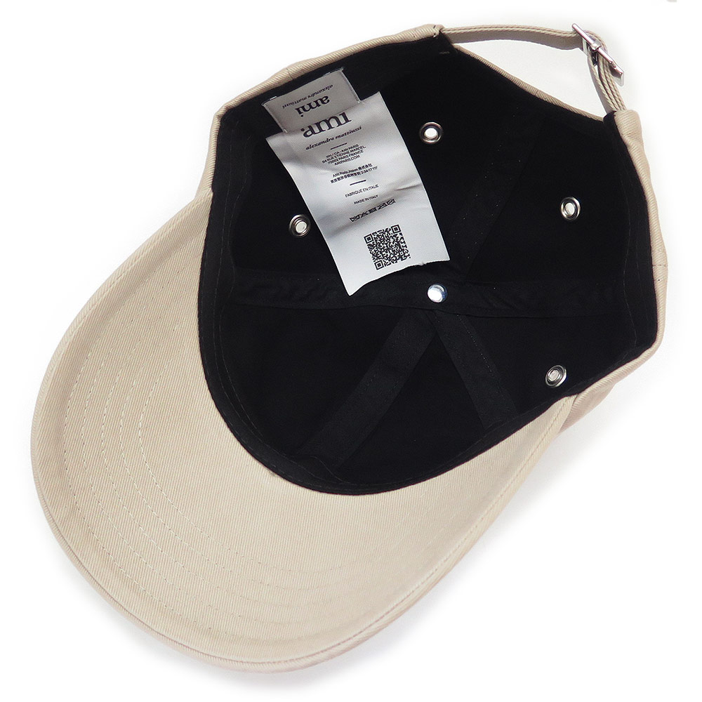 楽天市場】アミ パリス キャップ 帽子 エンブロイダリー キャップ