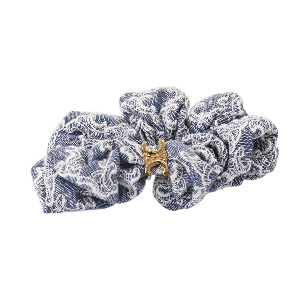 楽天市場】【P5倍】セリーヌ／CELINE ” モノグラム シュシュ” コットン