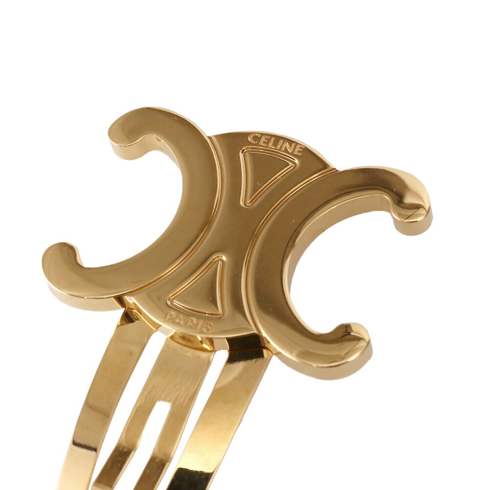 楽天市場】【ｸｰﾎﾟﾝ5%OFF】セリーヌ／CELINE ”トリオンフ スナップ ヘア