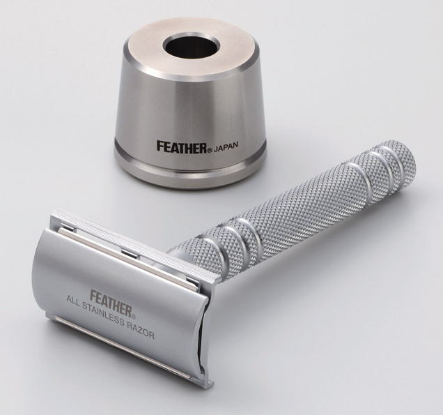 楽天市場】フェザー 特選 両刃オールステンレスレザーN TAS-D1 剃刀