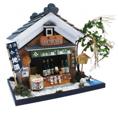 楽天市場】ビリー ドールハウスキット 8613 街道シリーズ 伏見の酒造