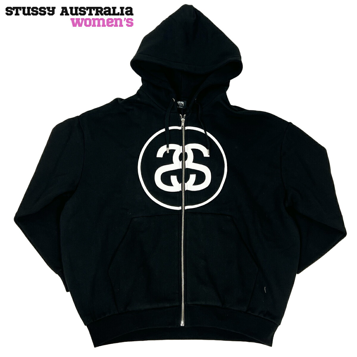 楽天市場】ステューシー パーカー フルジップ オーバーサイズ Stussy