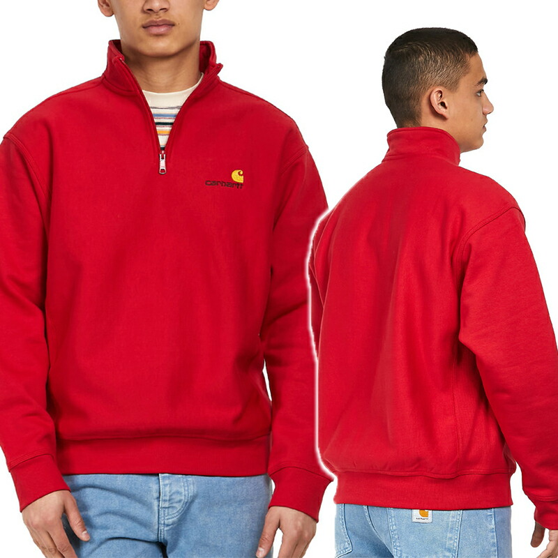 楽天市場】カーハート ハーフジップ スウェット Carhartt WIP Half Zip