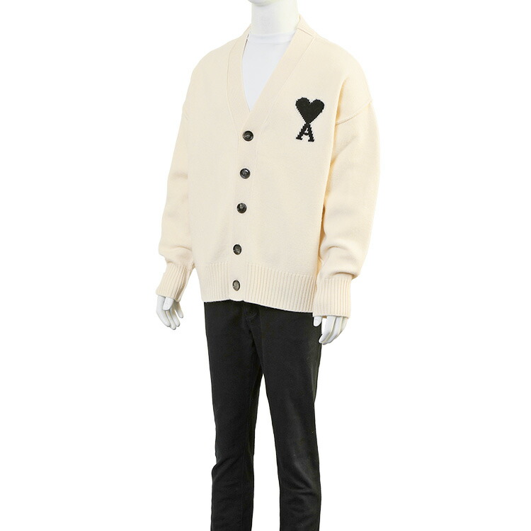 楽天市場】アミ AMI Paris Ami De Coeur ウール カーディガン UKC367