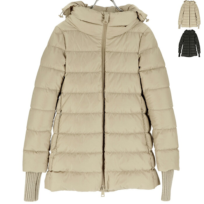 楽天市場】ヘルノ/HERNO レディース ダウンジャケット A-SHAPE