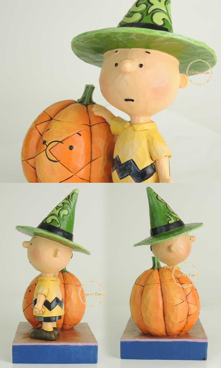 楽天市場】ジムショア チャーリーブラウンとカボチャ ハロウィン