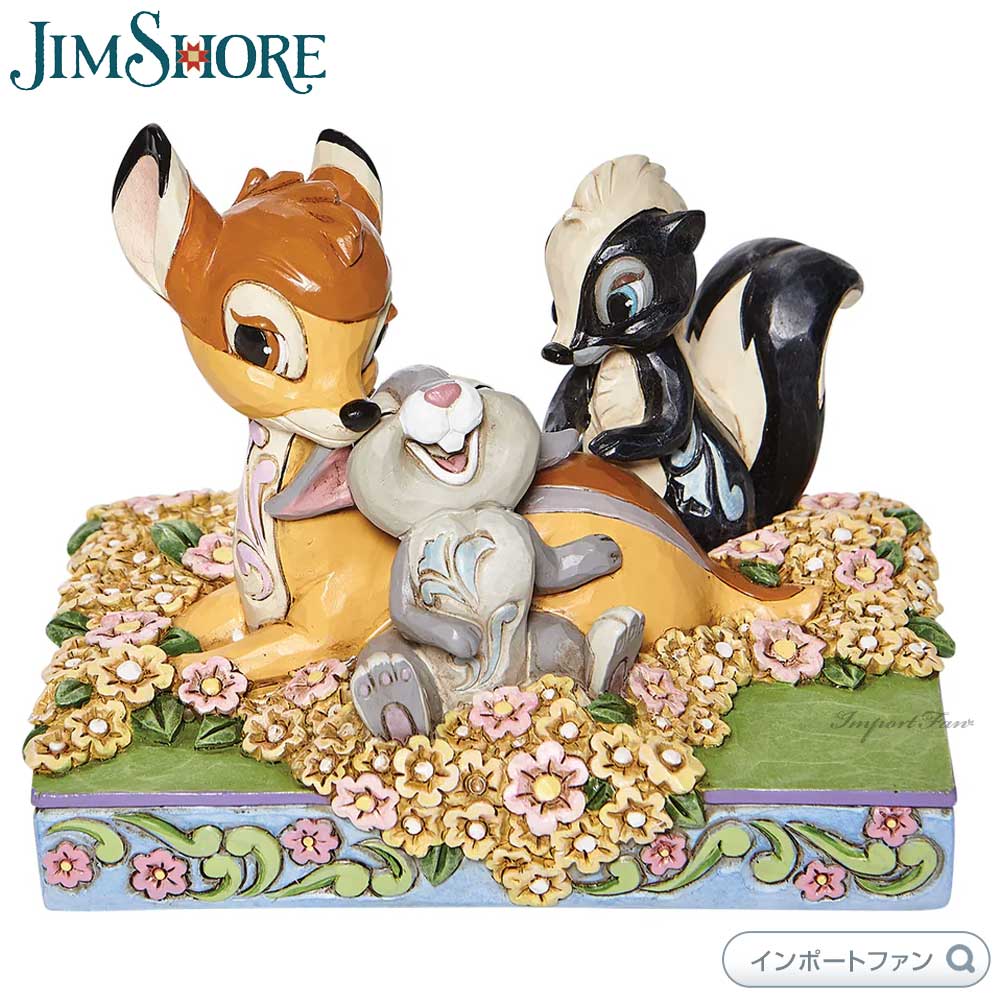 楽天市場】ジムショア バンビ ＆ ウサギのとんすけ ＆ スカンクの