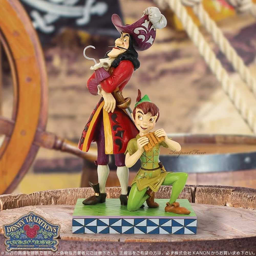 楽天市場】ジムショア ピーターパンとフック船長 ディズニー