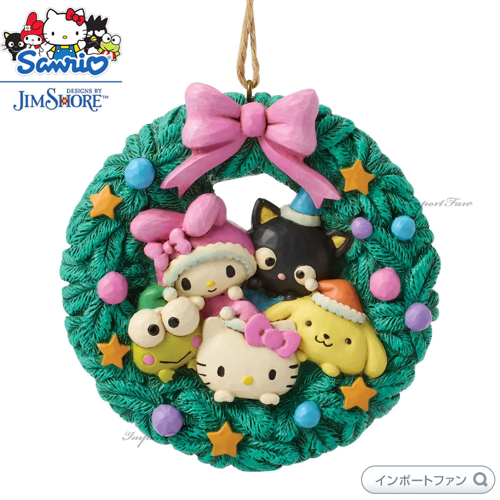 楽天市場】ジムショア サンリオ ハローキティ＆フレンズ リース