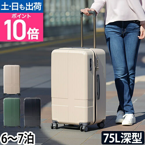 楽天市場】スーツケース ハードジップキャリー innovator イノベーター