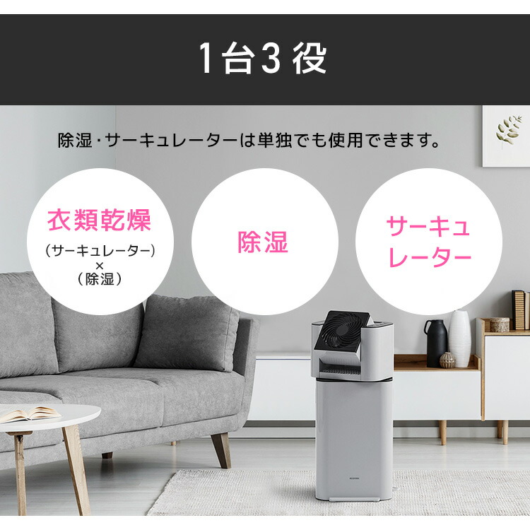 楽天市場】【選べる物干しセット】 除湿機 アイリスオーヤマ 衣類乾燥