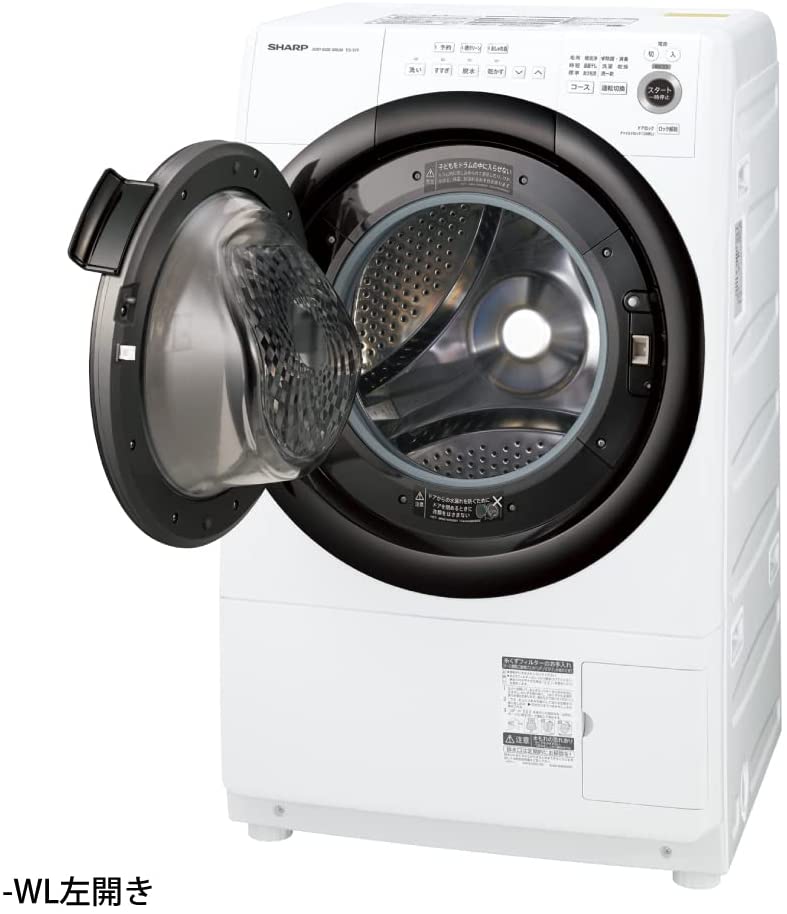 楽天市場】シャープ ドラム式 洗濯乾燥機 ES-S7G-WL ヒーターセンサー
