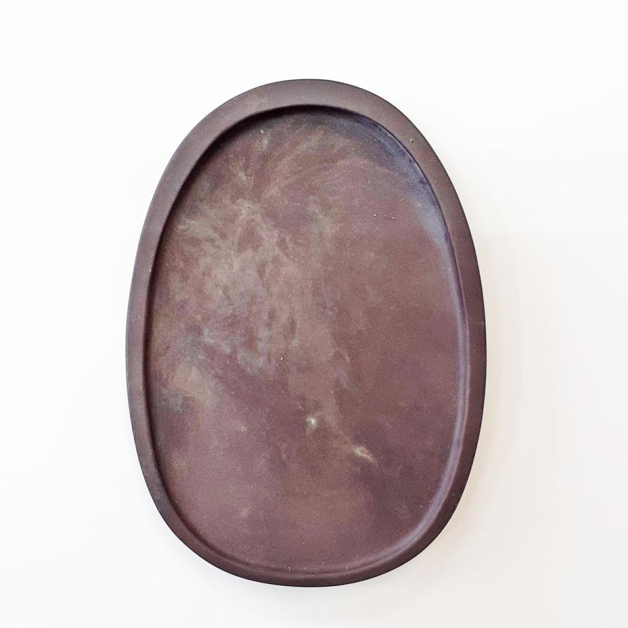 楽天市場】麻子坑 端渓硯 薄楕円型 4吋 硯 書道硯 ましこう たん