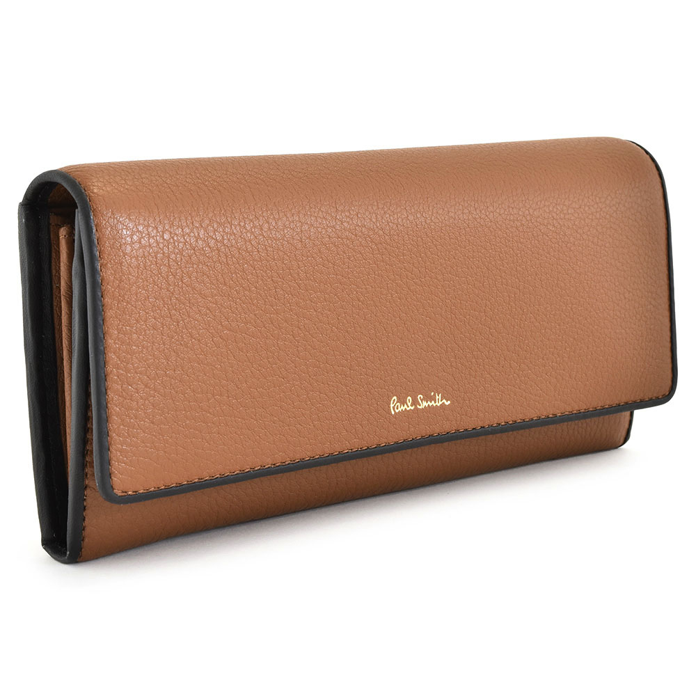 楽天市場】ポールスミス 財布 長財布 茶(ブラウン) Paul Smith pwd477
