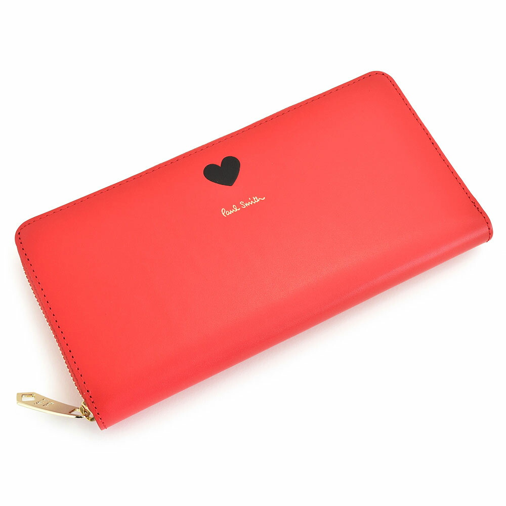 楽天市場】ポールスミス 財布 長財布 ラウンドファスナー 赤(レッド