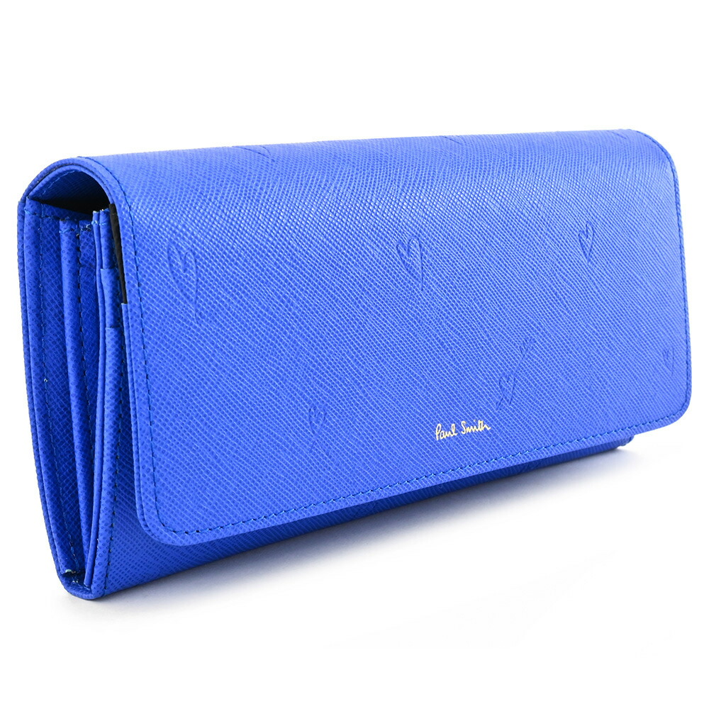 楽天市場】訳あり ポールスミス 財布 長財布 青(ブルー) Paul Smith