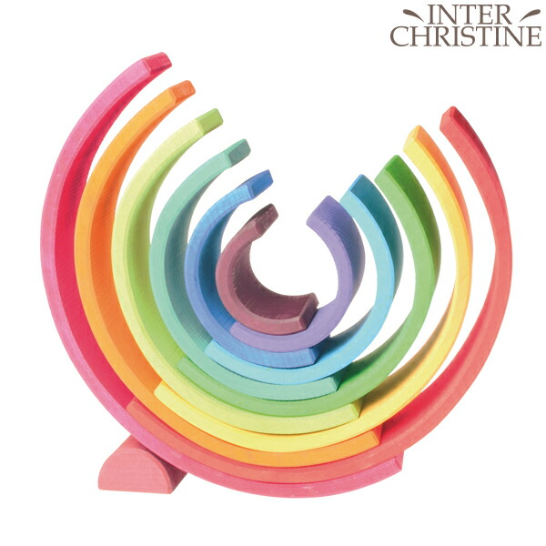 楽天市場】グリムス アーチレインボー 虹色トンネル ラージ(大