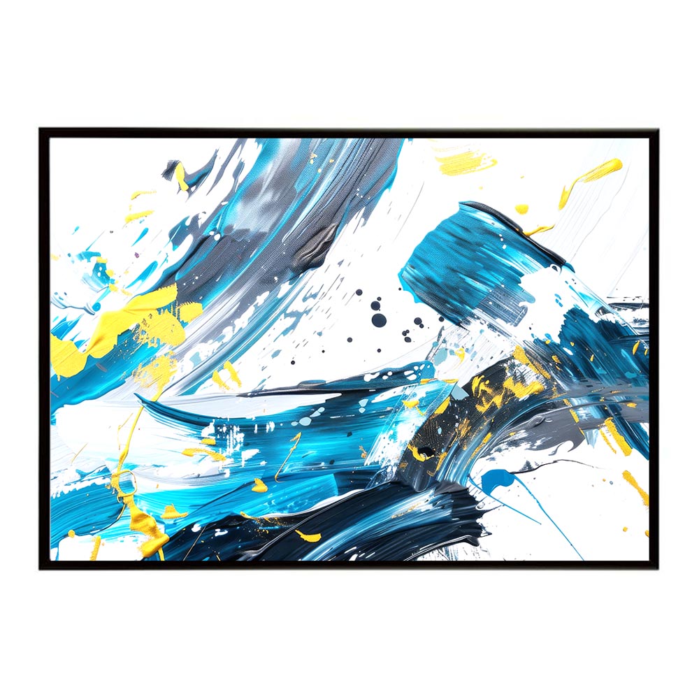 楽天市場】カラフルインクアート 絵画風 ペンキ 筆 ポスター 用紙と