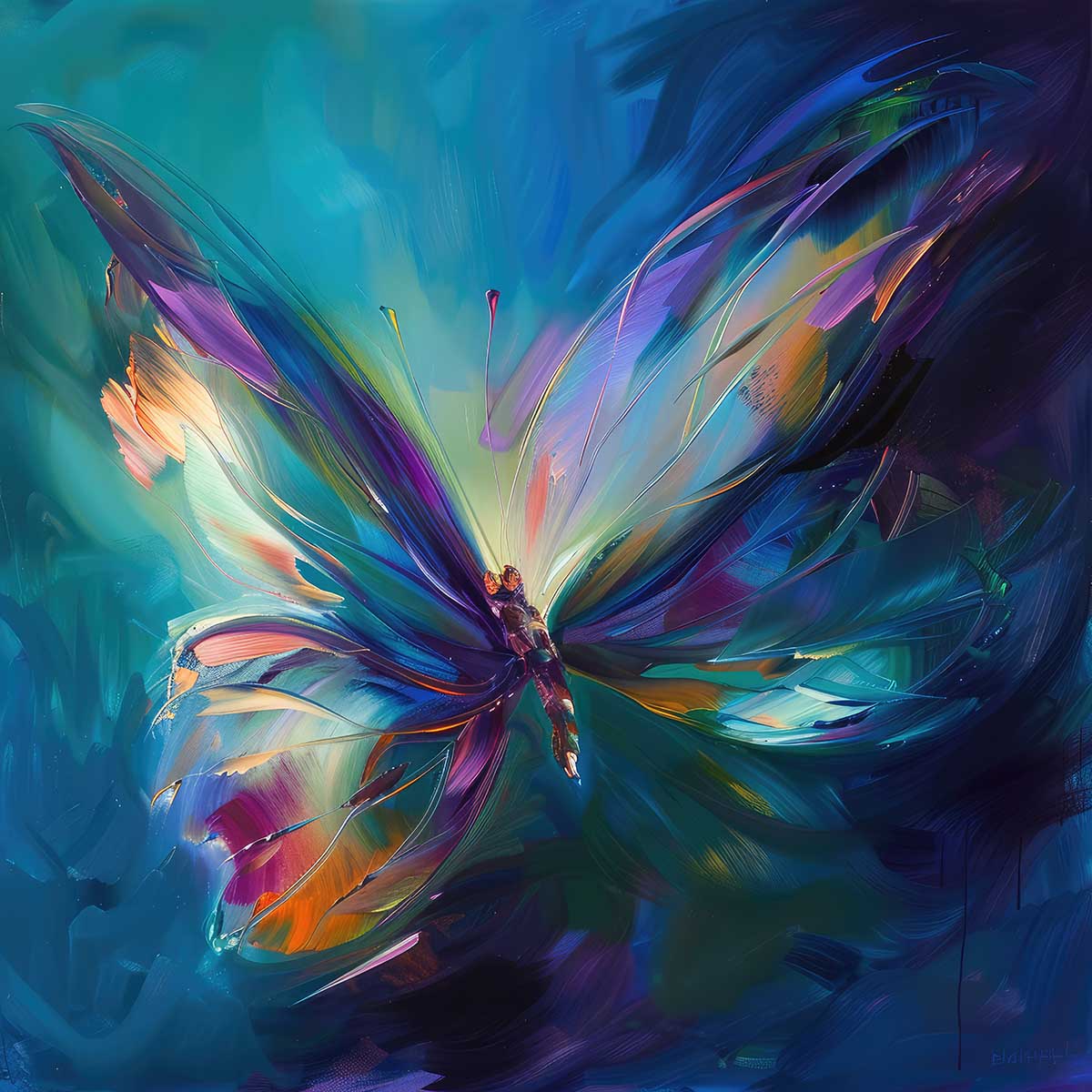 楽天市場】蝶 アートポスター 変容 シンボル 自然 美 装飾 デザイン