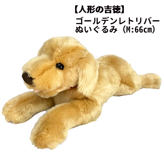 楽天市場】【 人形の吉徳 】 犬 ぬいぐるみ ゴールデンレトリバー 【 M