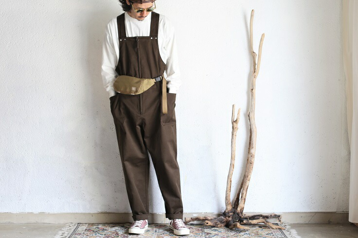 楽天市場】【Kaptain Sunshine】 Deck Trousers Brown（Over Alls Over