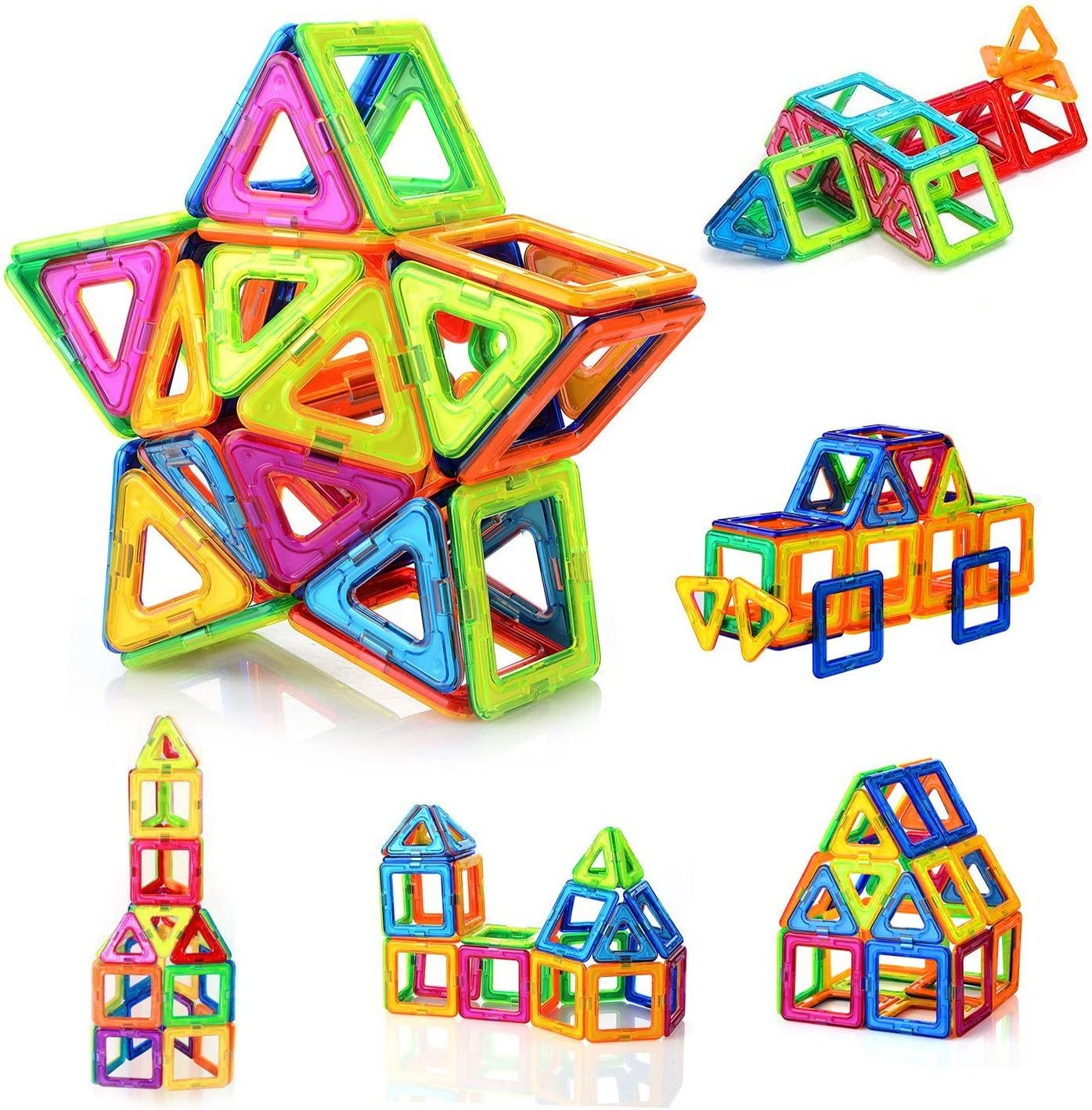 楽天市場】磁石ブロック マグネット マグネットブロック 磁気おもちゃ